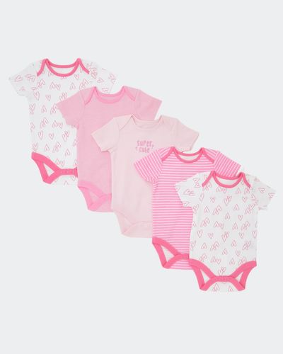 Heart Bodysuit - Pack Of 5 (0 months-3 years)